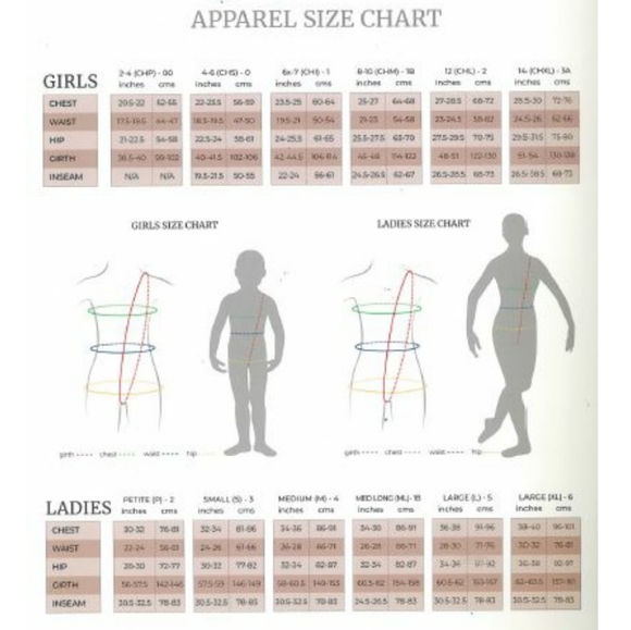 Mirella Cap Sleeve Leotard M515C - Picture 7 of 7